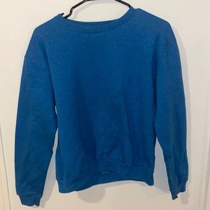 Medium Hanes Blue Crewneck Sweater